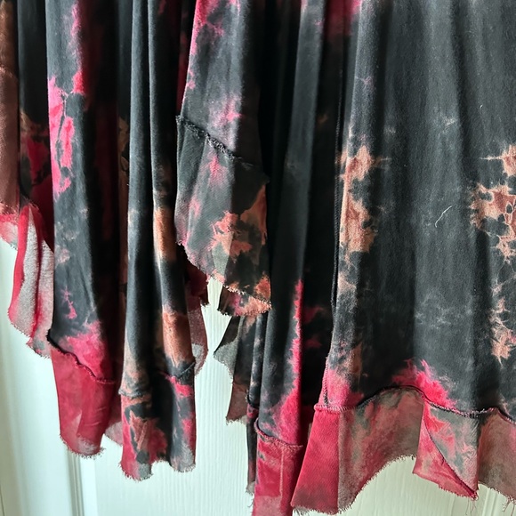 Tango ready red and black rose maxi dress - Picture 4 of 5